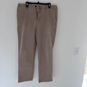 Men's Chino Pants 38x32 Straight Fit Flexwear Comfort Sonoma